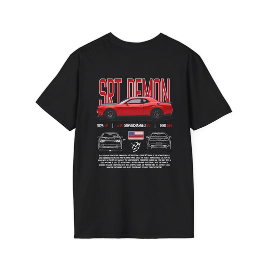 SRT Demon Poster Style T-Shirt