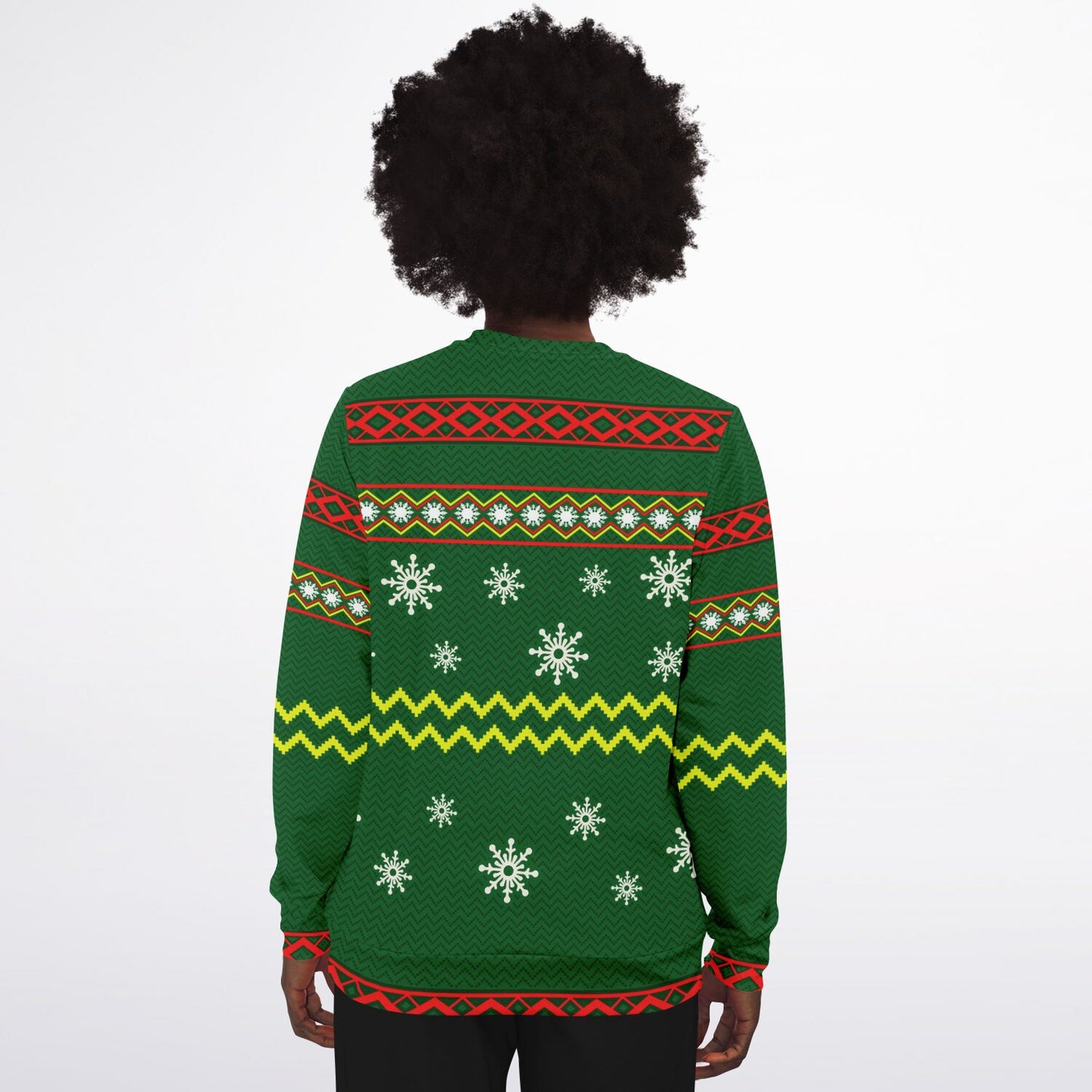 “Nice Until Proven Naughty” Santa Christmas Sweatshirt