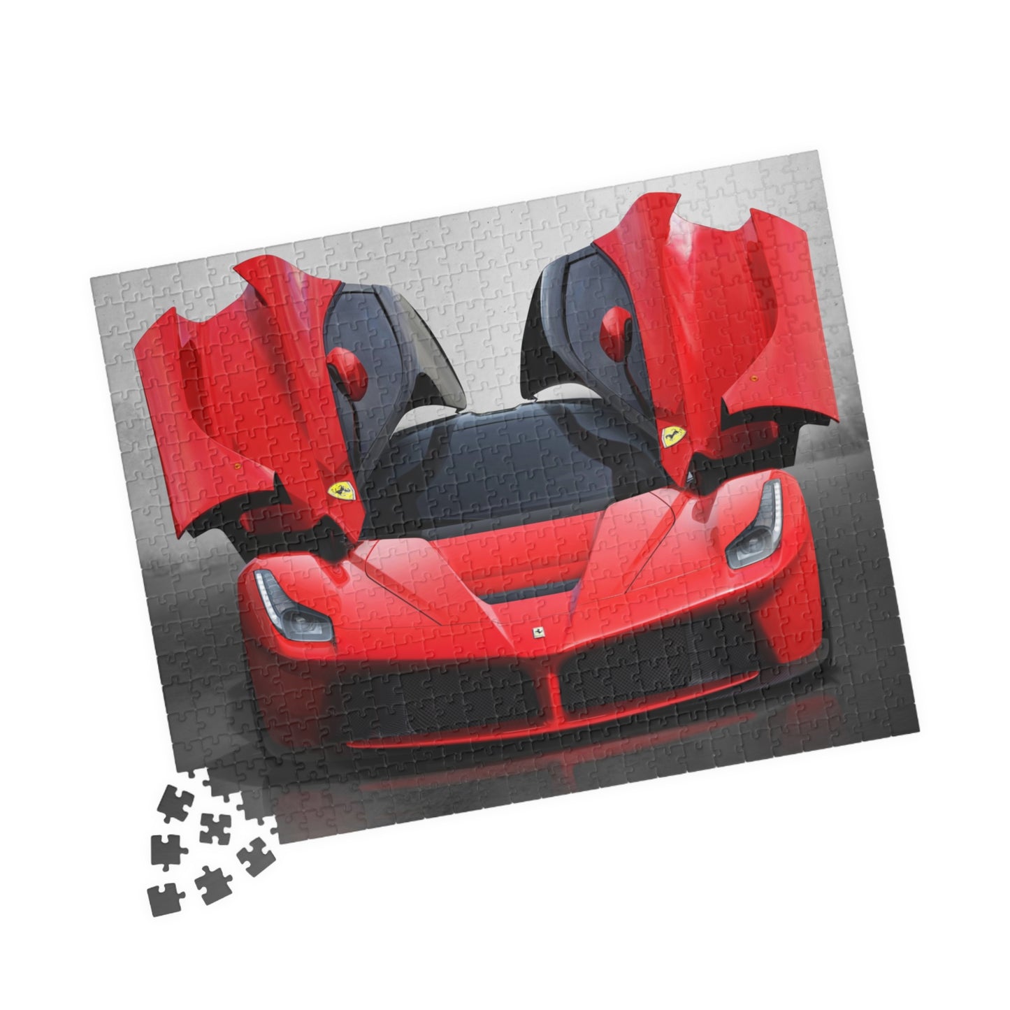 Laferrari Supercar Jigsaw Puzzle [110, 252, 520, or 1014 pieces]