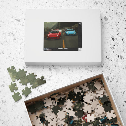 Car Lineup Jigsaw Puzzle [110, 252, 520, or 1014 pieces]