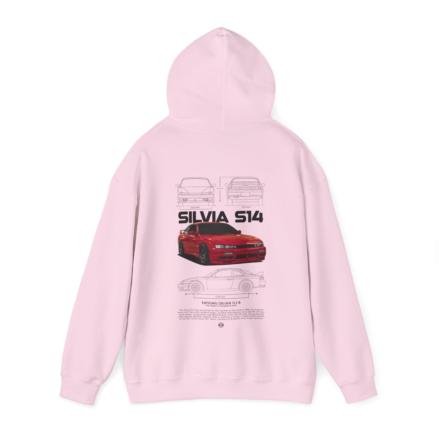Silvia S14 Poster Style Hoodie