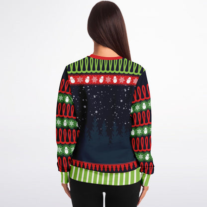 Kiss My Snowballs Snowman Funny Sweatshirt