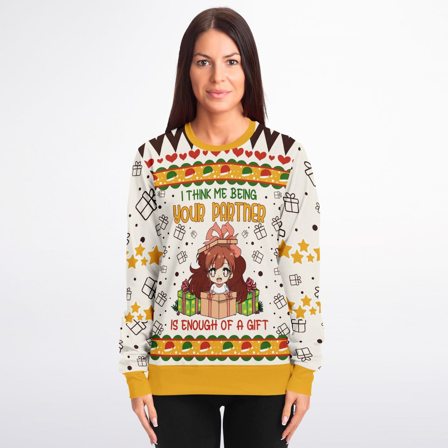 The Ultimate Gift Funny Couple Christmas Sweatshirt