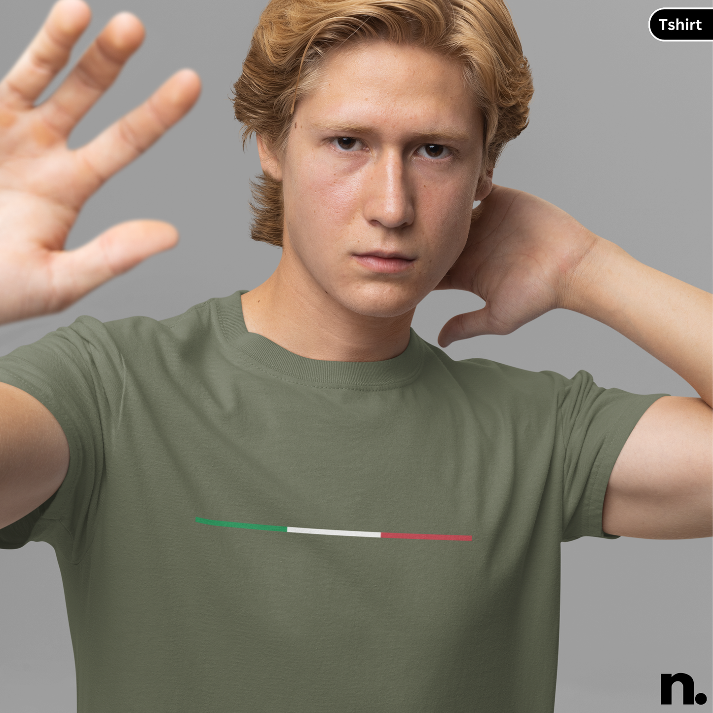 Abarth 500 Poster Style T-shirt green