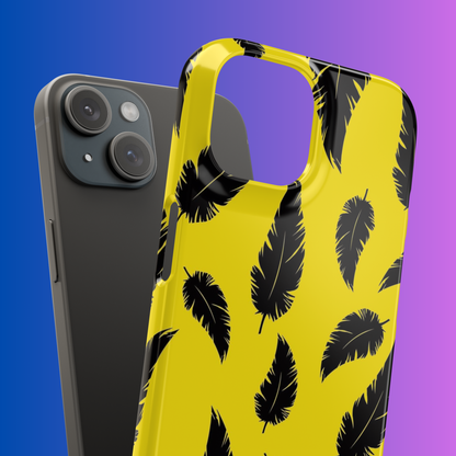 Feathers Pattern Tough Phone Case