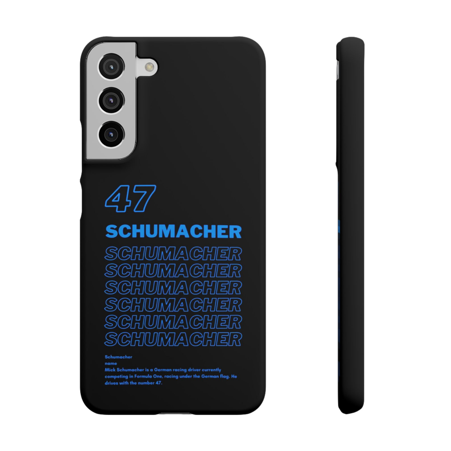 Schumacher F1 Inspired Tough Phone Case