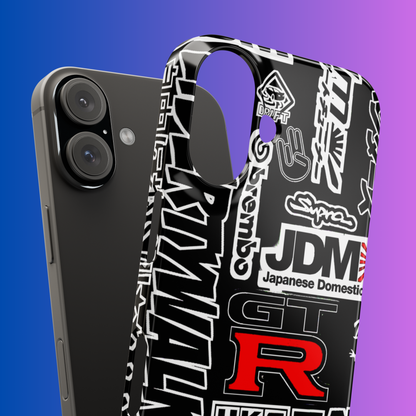 JDM Collage Inspired Tough Phone Case