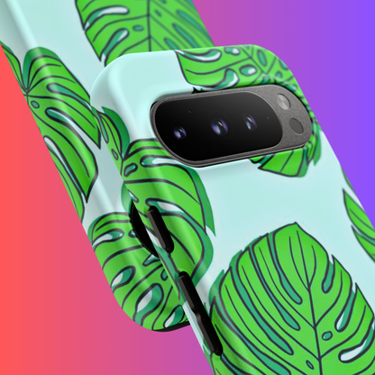 Leaves Pattern Tough Phone Case