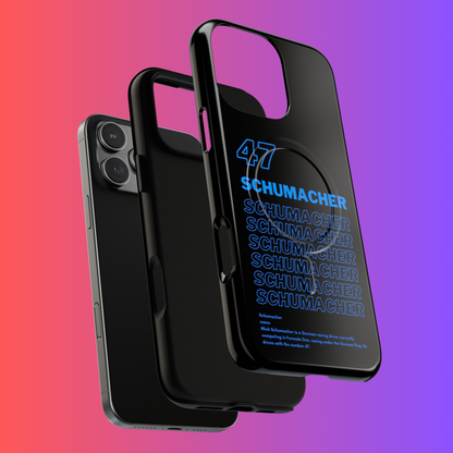 Schumacher F1 Inspired Tough Phone Case