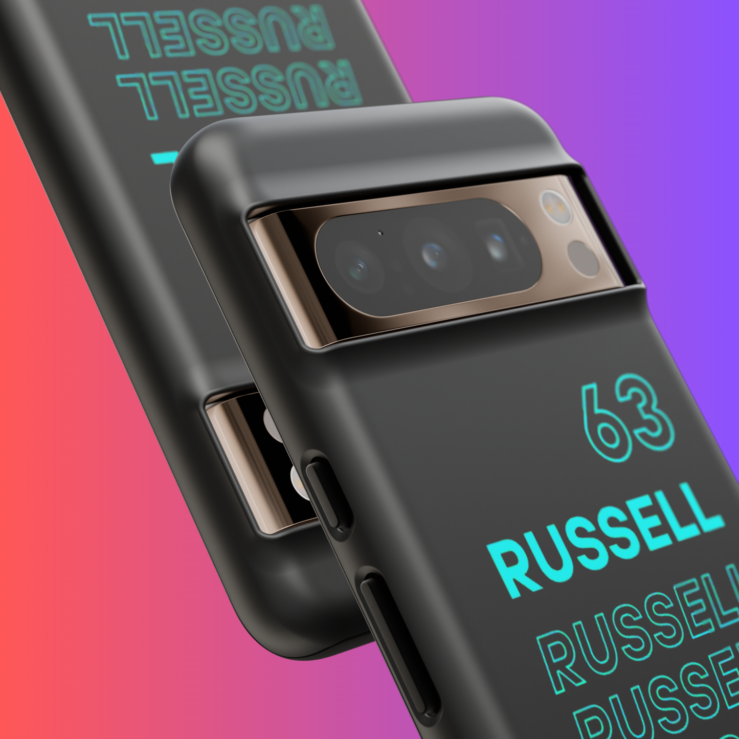 Russell 63 F1 Snap Case