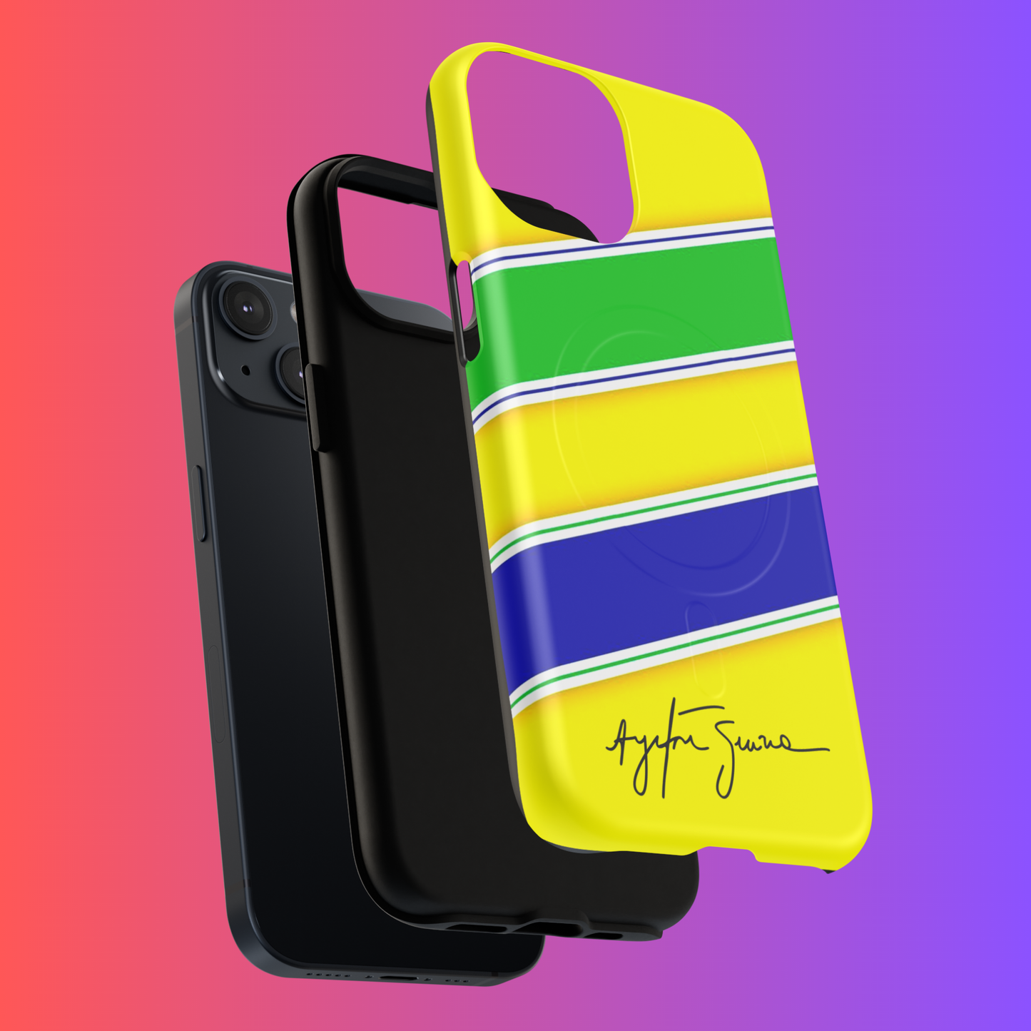 Ayrton Senna F1 Inspired Tough Phone Case
