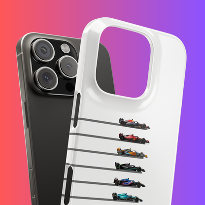 F1 Cars Line-up Tough Cases
