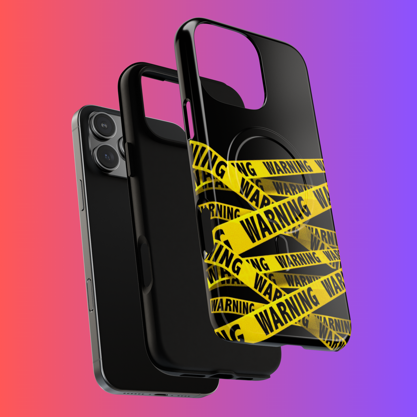 Warning Tape Closure Tough Cases