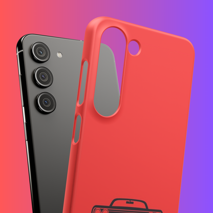 Classic Car Illustration Tough Case