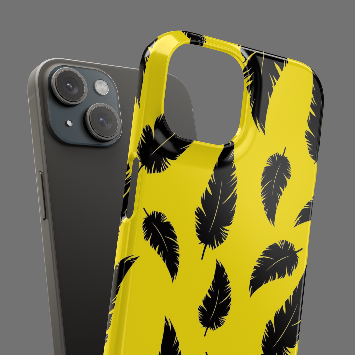 Feathers Pattern Tough Phone Case