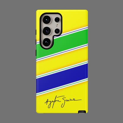 Ayrton Senna F1 Inspired Tough Phone Case