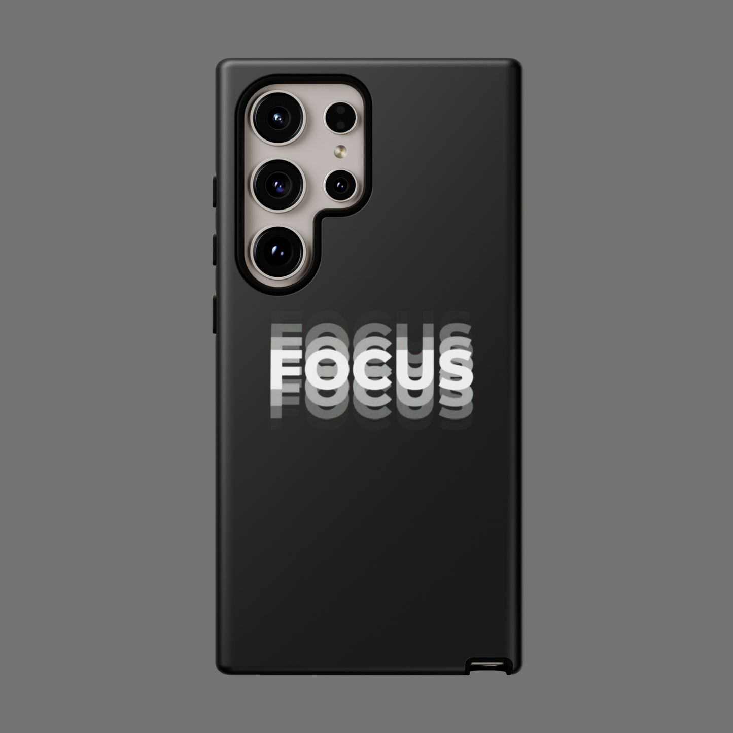 Focus Hallucination Effect Minimalistic MagSafe Tough Case