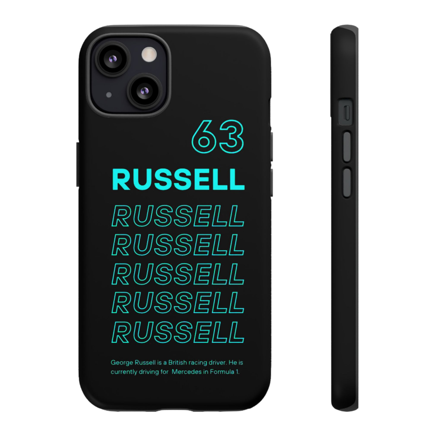 Russell 63 F1 Inspired Tough Magnetic Cases