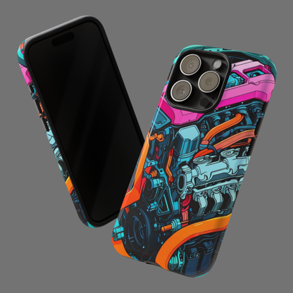 Engine Illustration Tough Phone Case