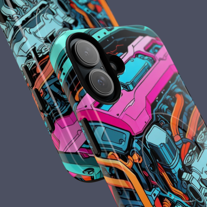 Engine Illustration Tough Phone Case