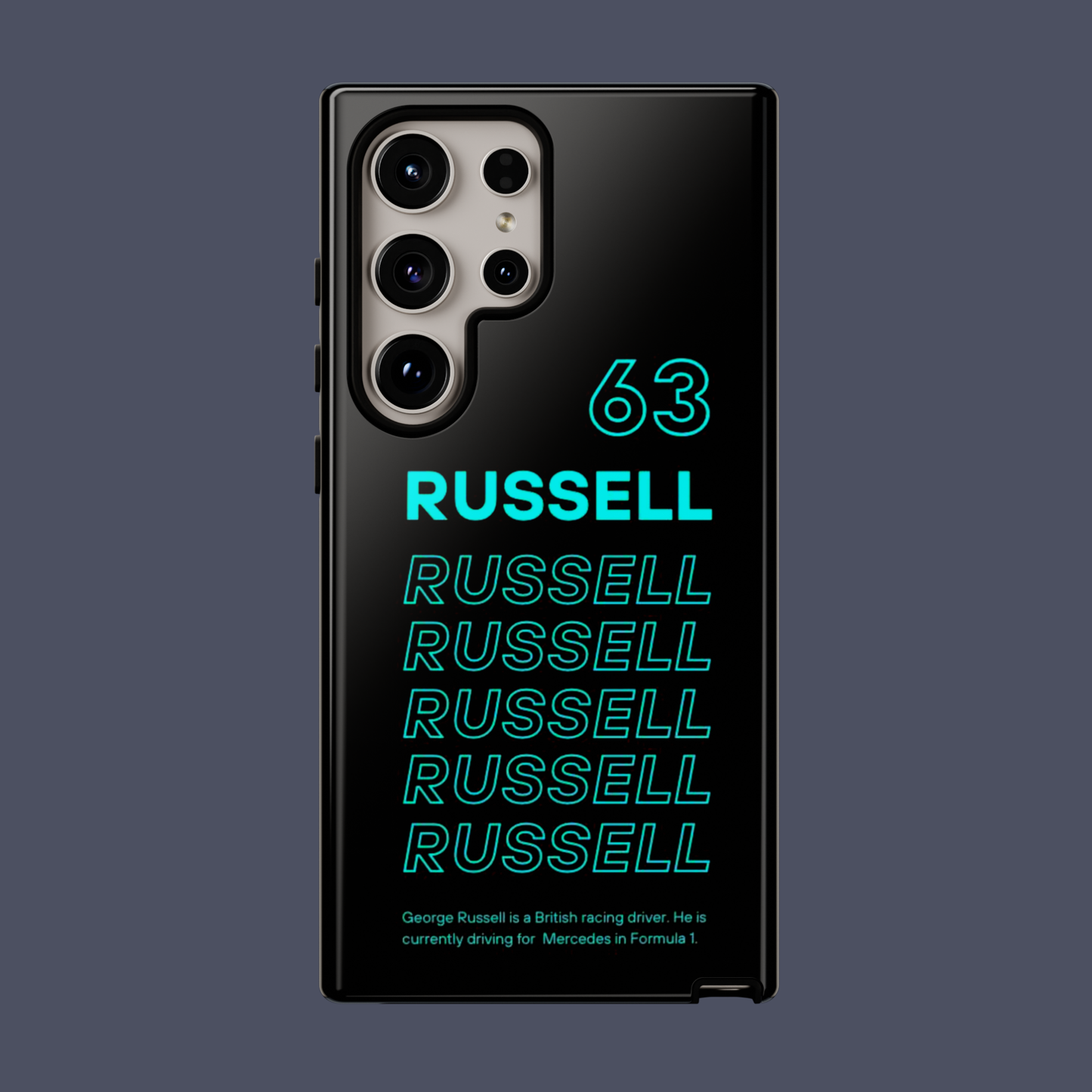Russell 63 F1 Snap Case