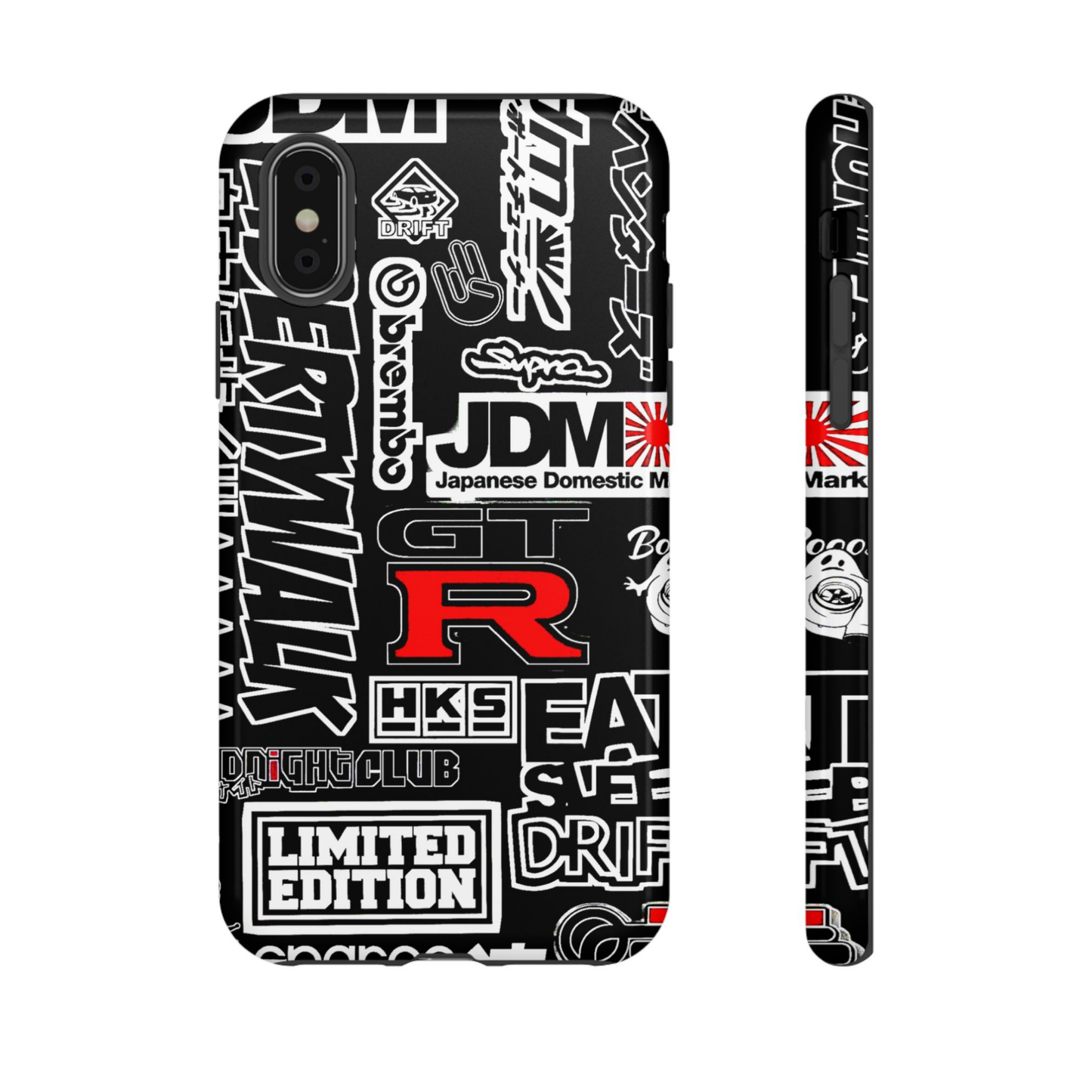 JDM Collage Inspired Tough Phone Case
