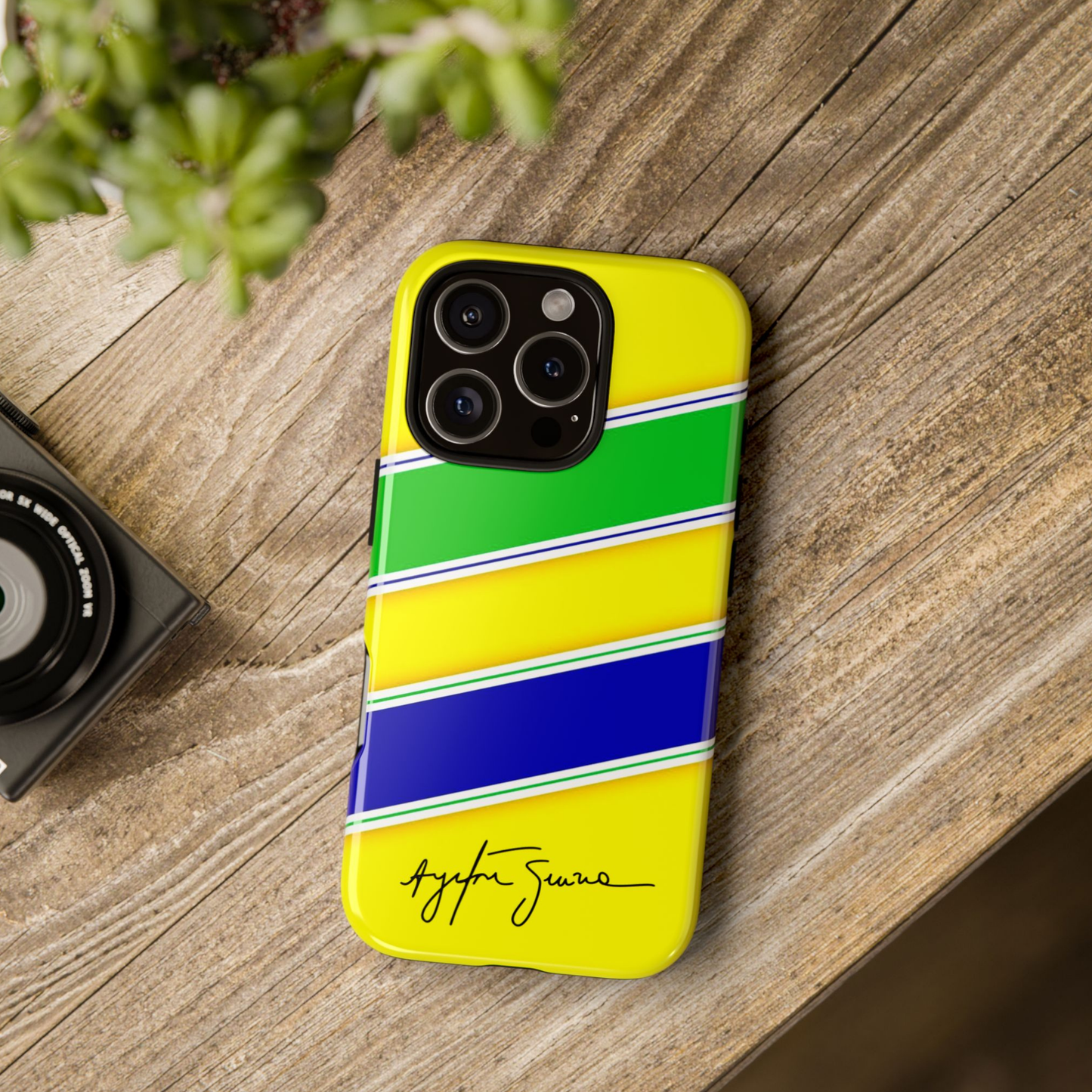 Ayrton Senna F1 Inspired Tough Phone Case