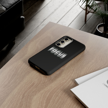 Focus Hallucination Effect Minimalistic Snap Case