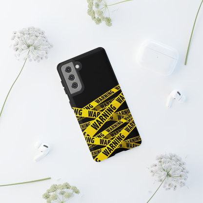 Warning Tape Closure Snap Case
