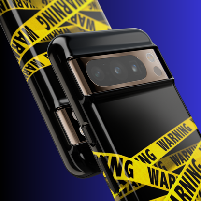 Warning Tape Closure Tough Magnetic Cases