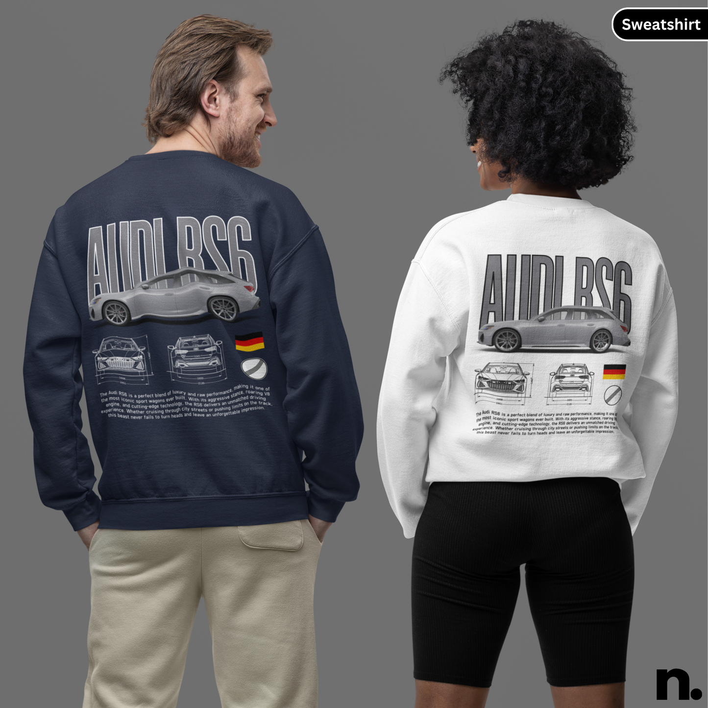 RS6 Poster Style Sweatshirt