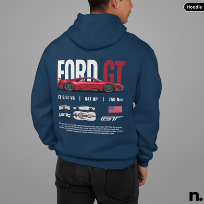 GT40 New Poster Style Hoodie