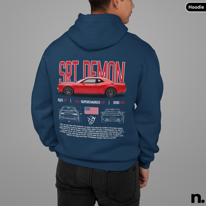 SRT Demon Poster Style Hoodie