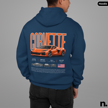 C8 Z06 Poster Style Unisex Hoodie