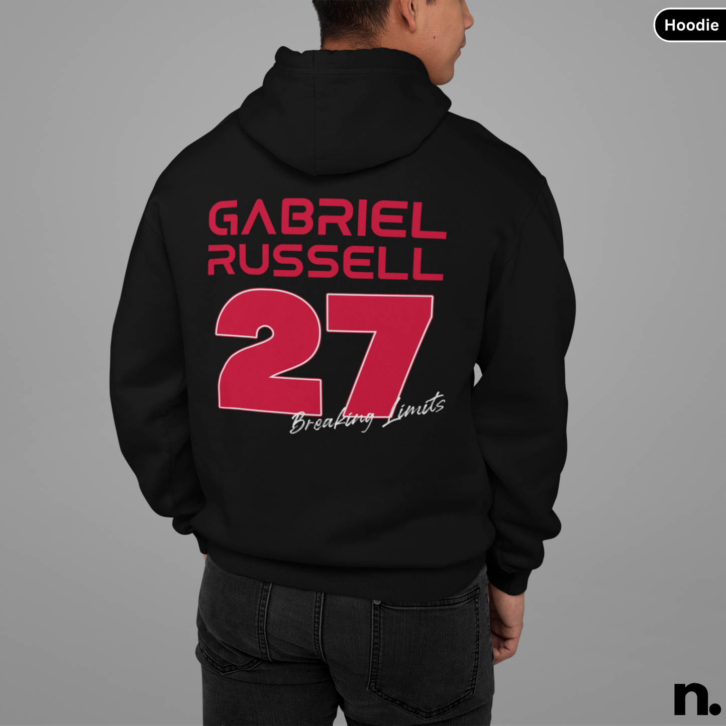Personalized Racing Jersey Inspired Hoodie