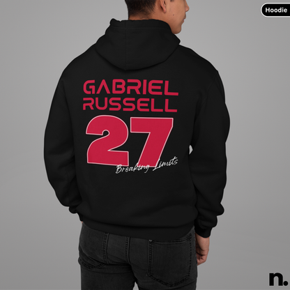 Personalized Racing Jersey Inspired Hoodie