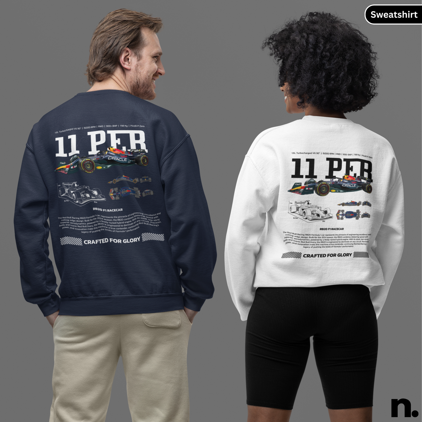 11 Perez RB20 Poster Style Sweatshirt
