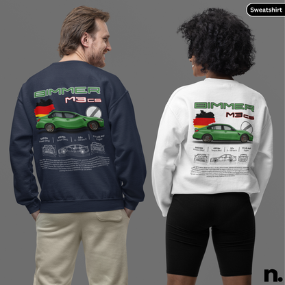 New M3CS Poster Style Sweatshirt