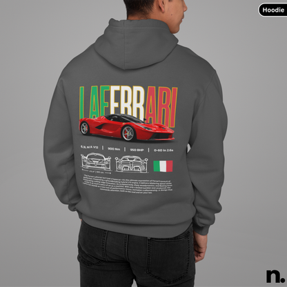 Laferrari Italian Poster Style Hoodie
