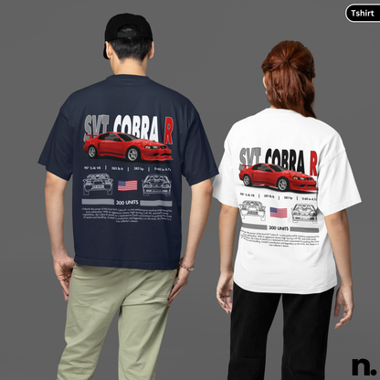 American Muscle Cobra R Poster Style T-shirt