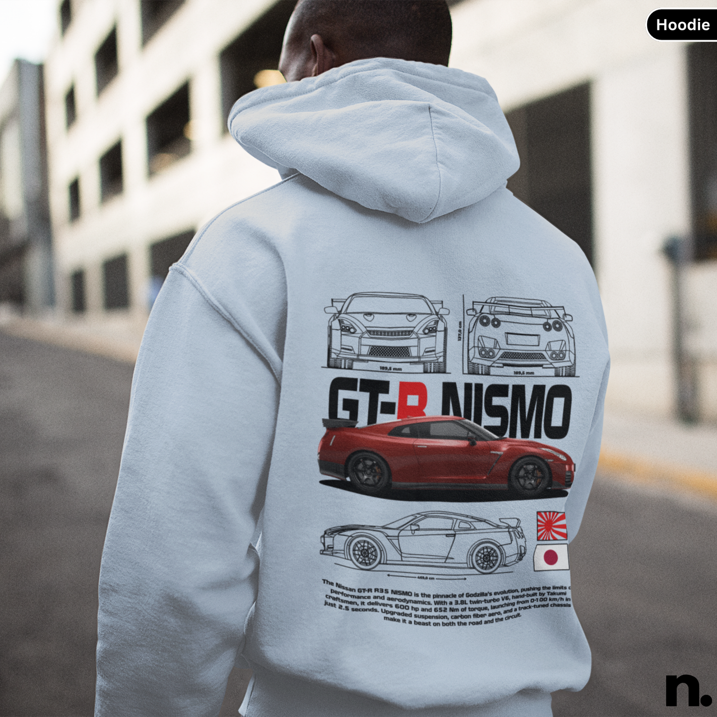 GTR Nismo Poster Style Hoodie
