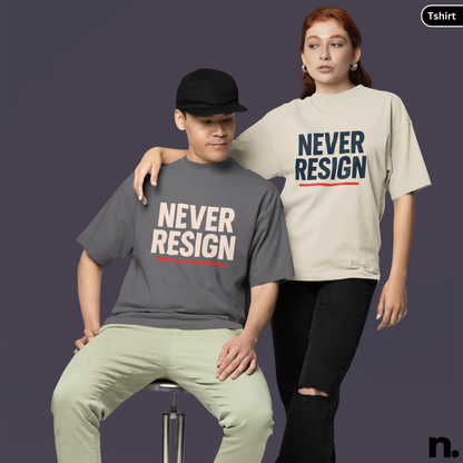 Never Resign Chess Lovers Unisex Tee