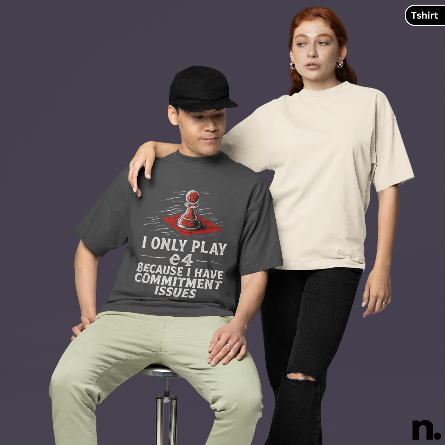 E4 Opening Chess Inspired Unisex Tee