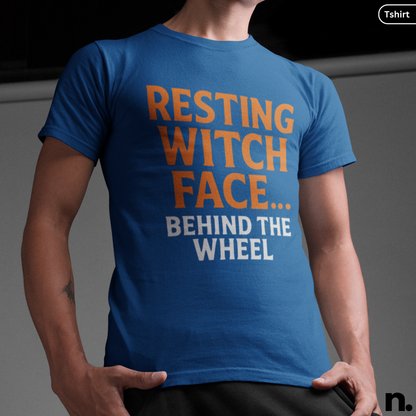 Resting Witch Face Unisex Halloween Tee