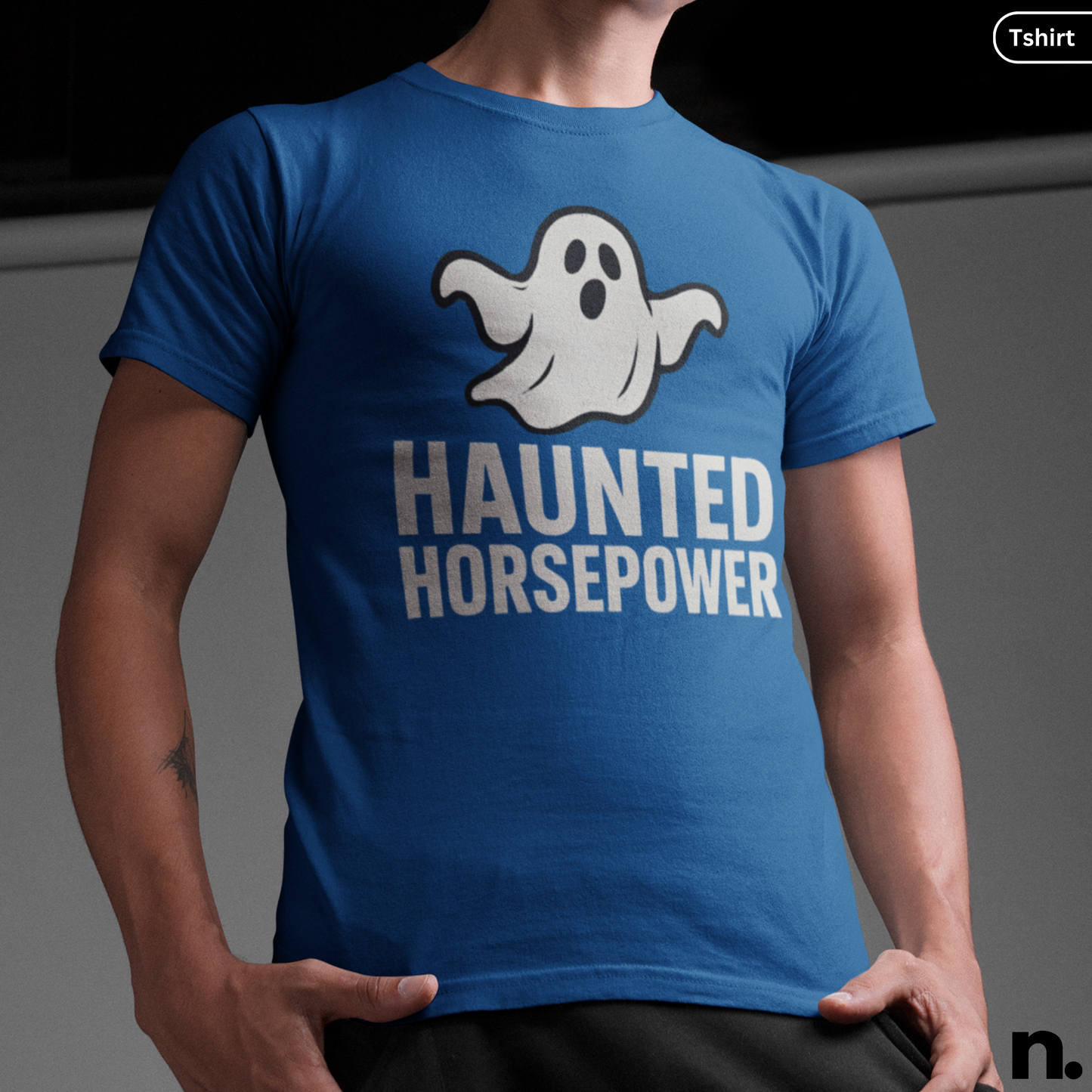 Haunted Horsepower V2 Unisex Halloween Tee