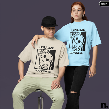 Legalize Happiness Tee - Unisex Heavy Cotton