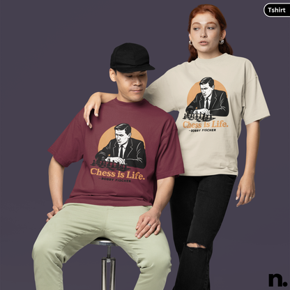 Chess is Life Fischer Inspired Unisex Tee