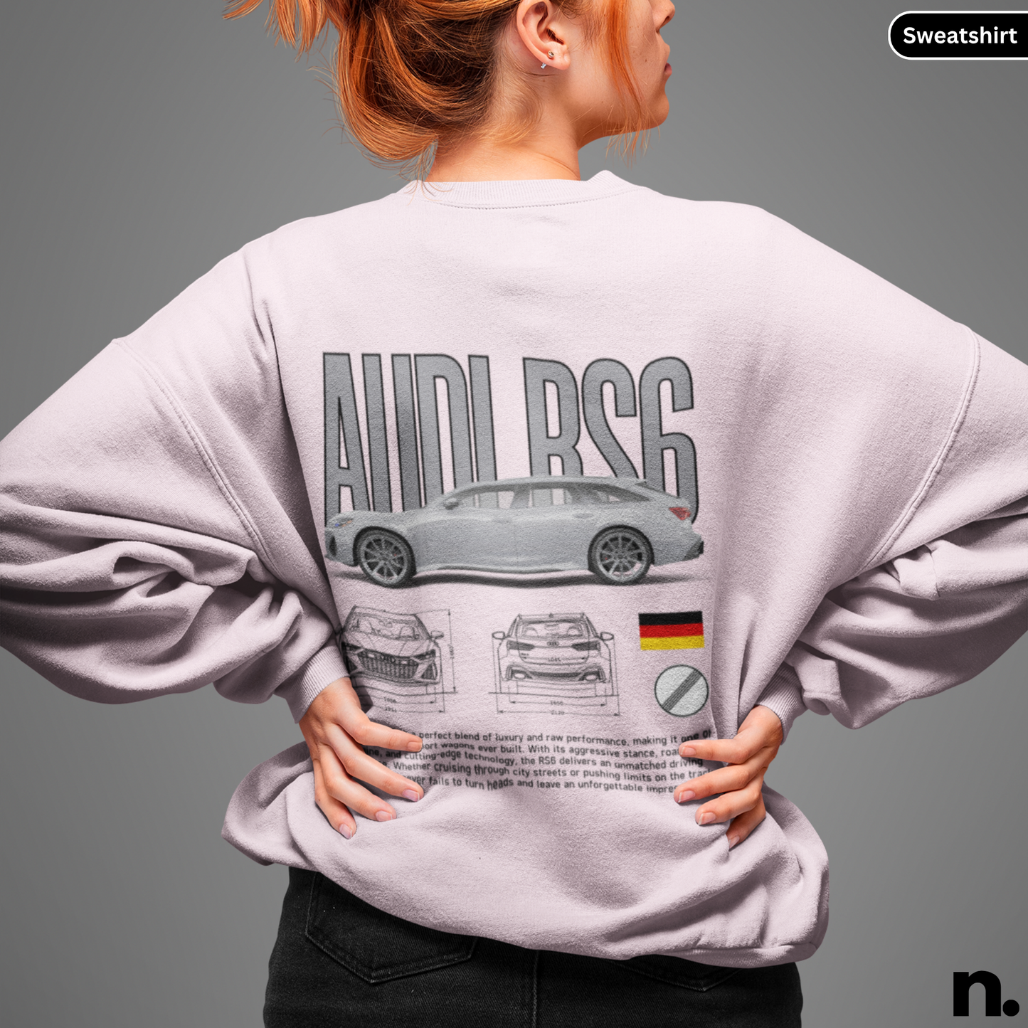 RS6 Poster Style Sweatshirt