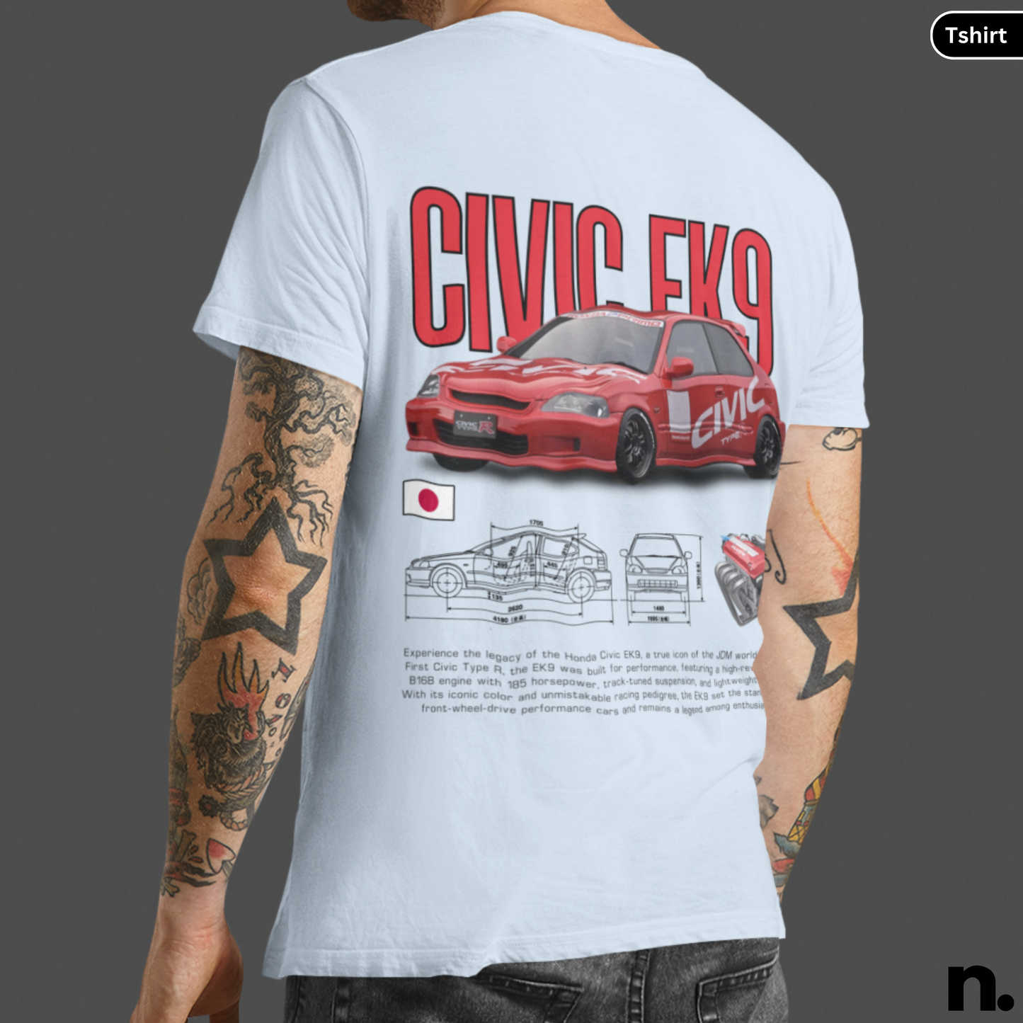 Ek9 Poster Style T-shirt