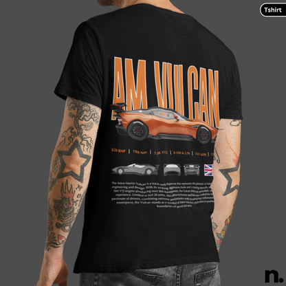 AM Vulcan Poster Style T-shirt